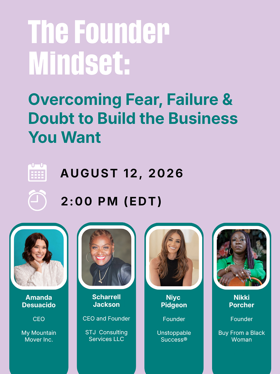 Women|Future Webinar — August 12, 2026