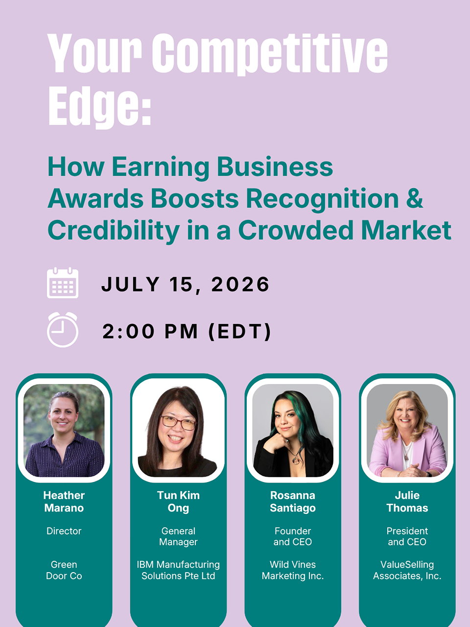Women|Future Webinar — July 15, 2026