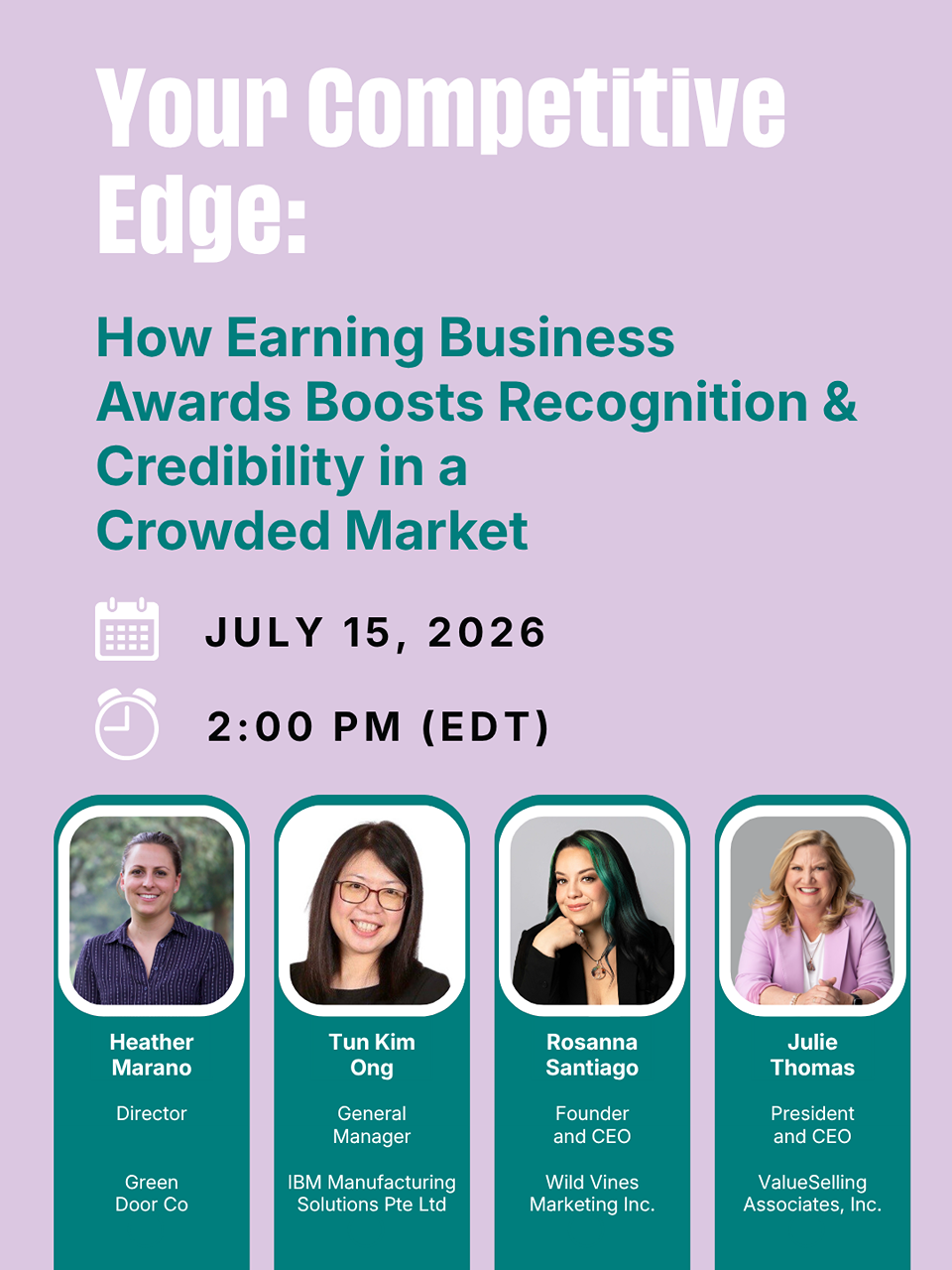 Women|Future Webinar — July 15, 2026